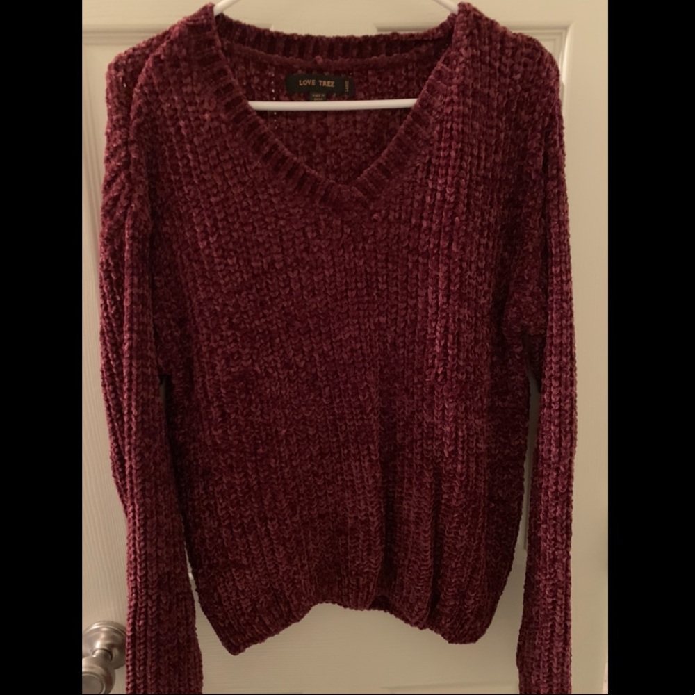 Maroon Sweater